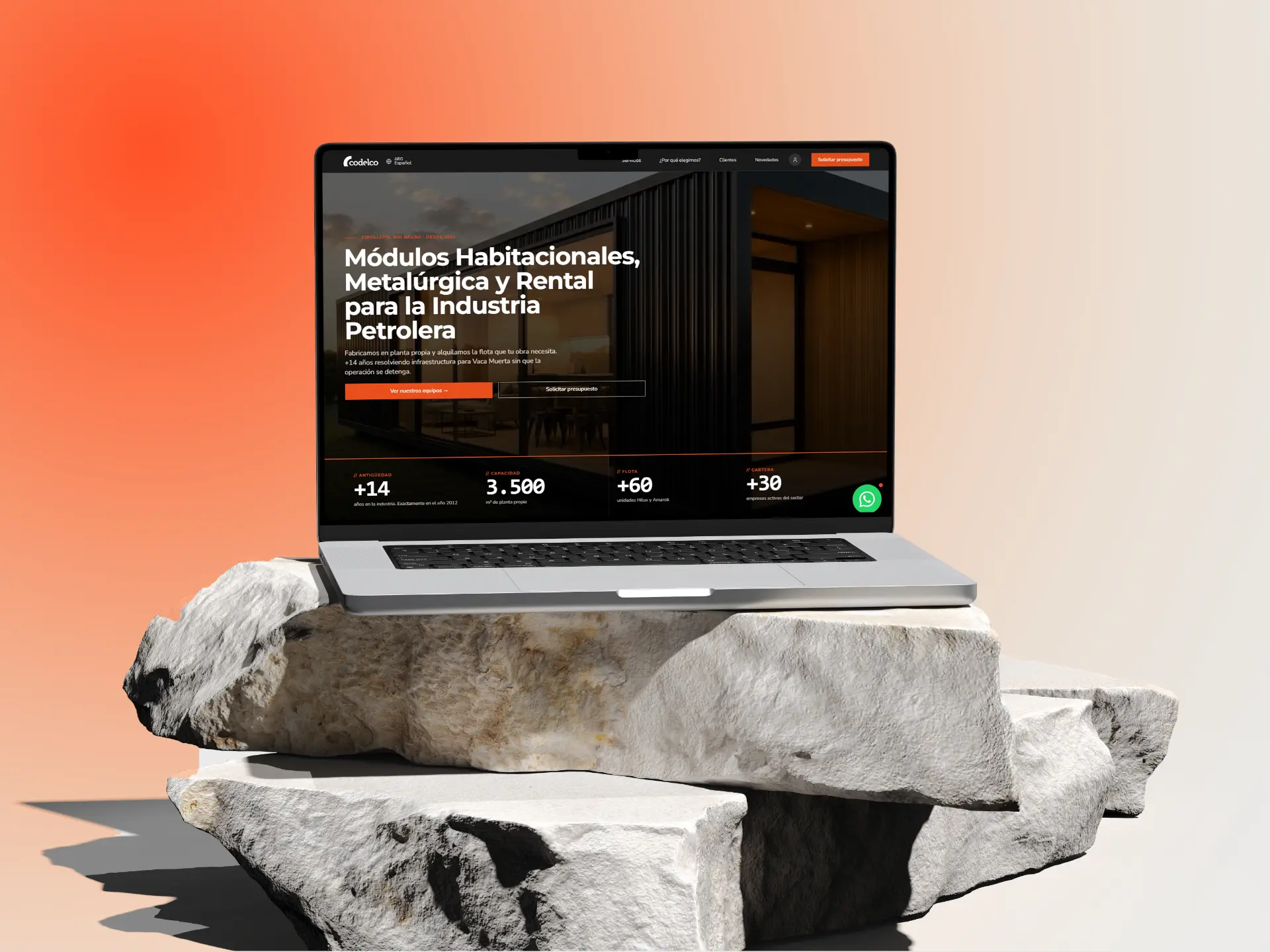 Inicio de la nueva web de Codelco