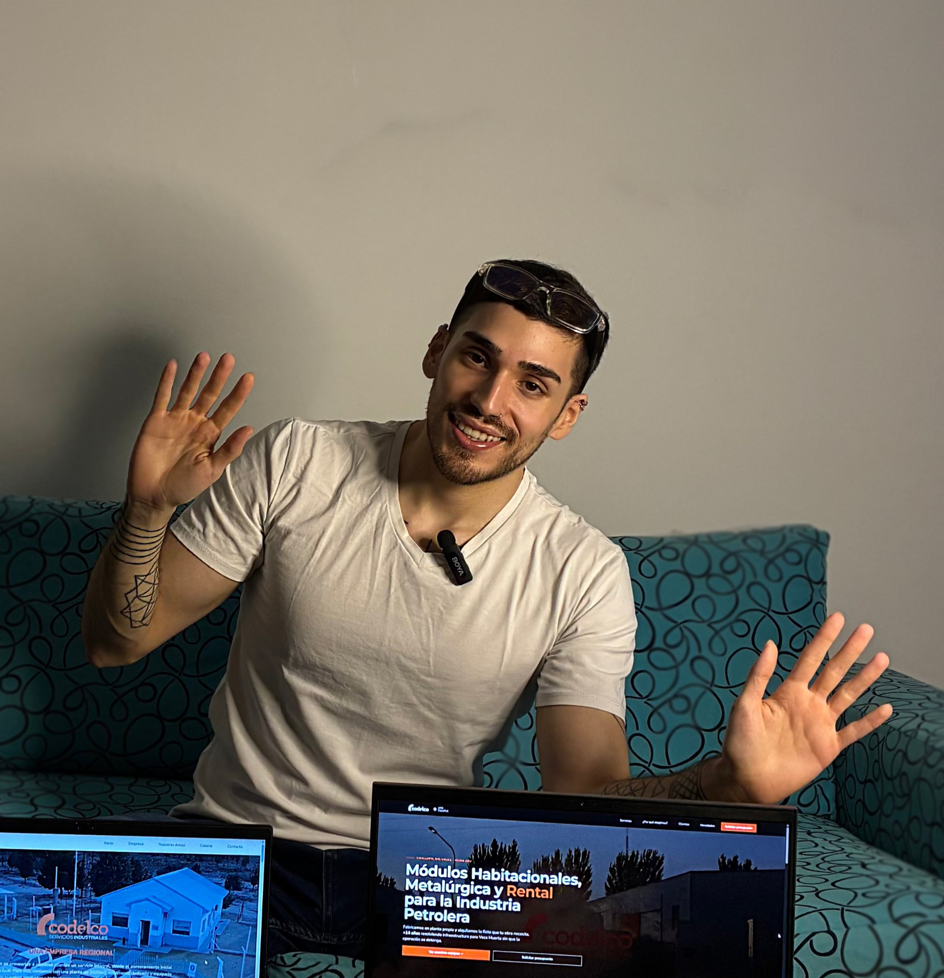 Ignacio Guerra, diseñador web y gráfico