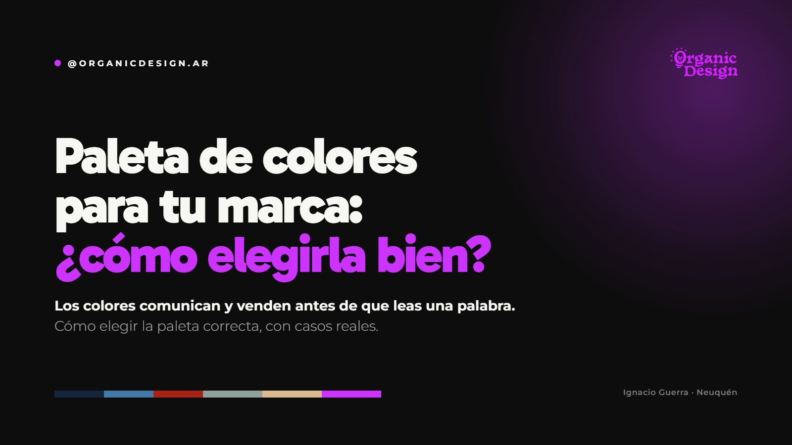 Paleta de colores para tu marca: cómo elegirla bien